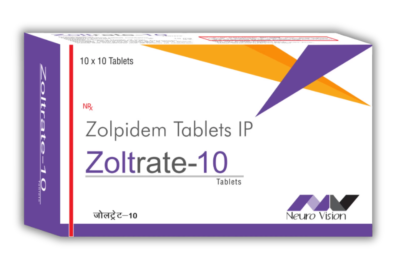 Zolpidem Tartrate 10mg Tablets (Zoltrate)